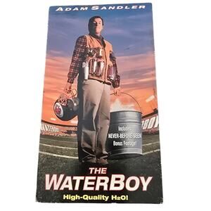The Waterboy (VHS, 2000, Contains Bonus Footage)‎ Adam Sandler Classic Comedy!